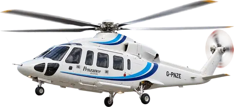 A Penzance Helicopters helicopter